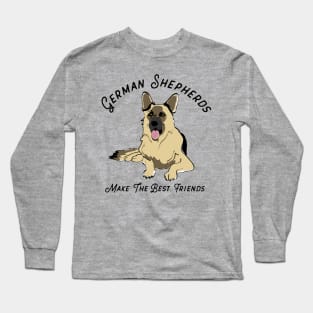 German Shepherd Dog Fan Dog Lover Gifts Long Sleeve T-Shirt